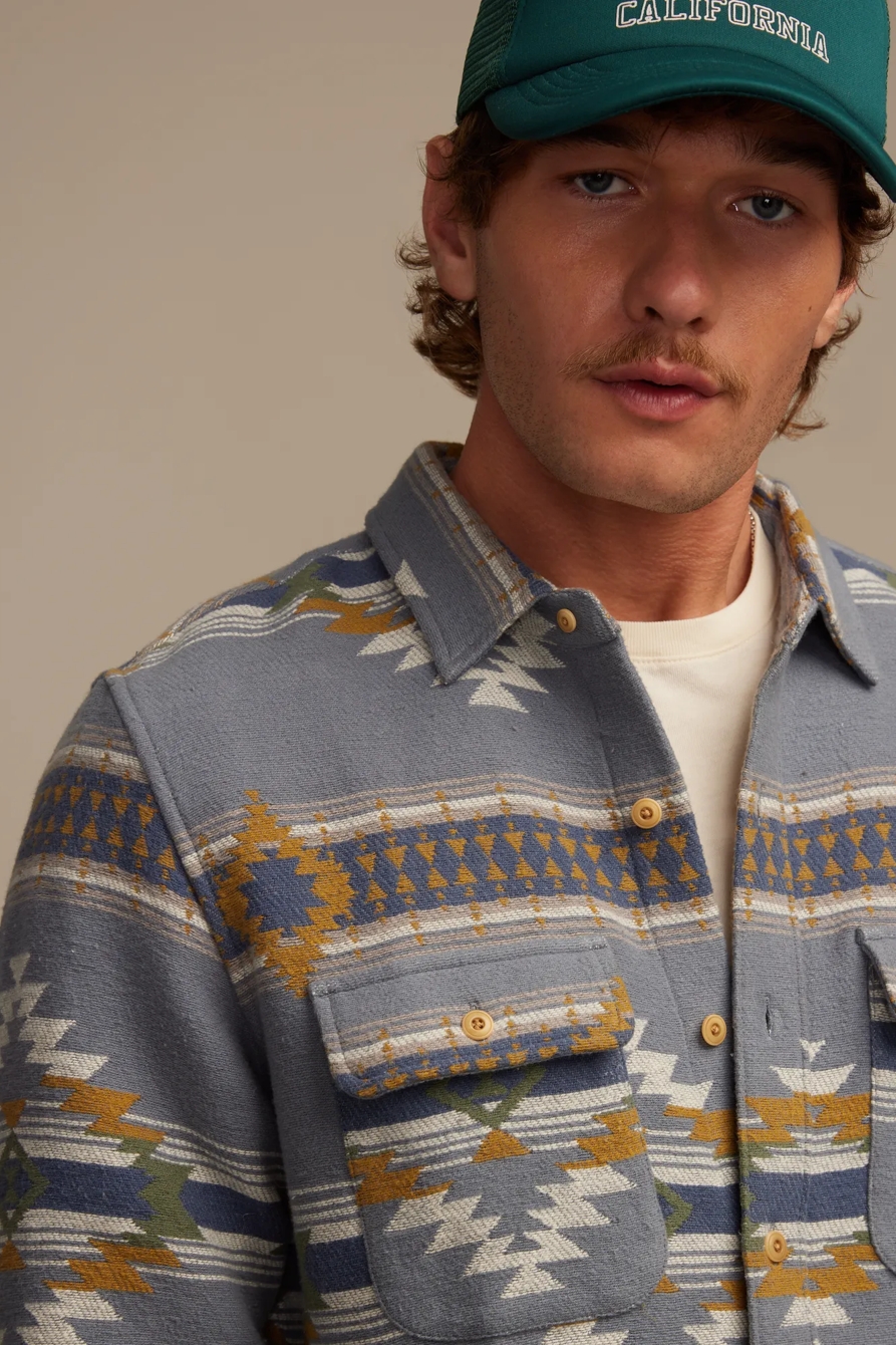 SOUTHWESTERN PRINT HUMBOLDT SHIRT, image 2