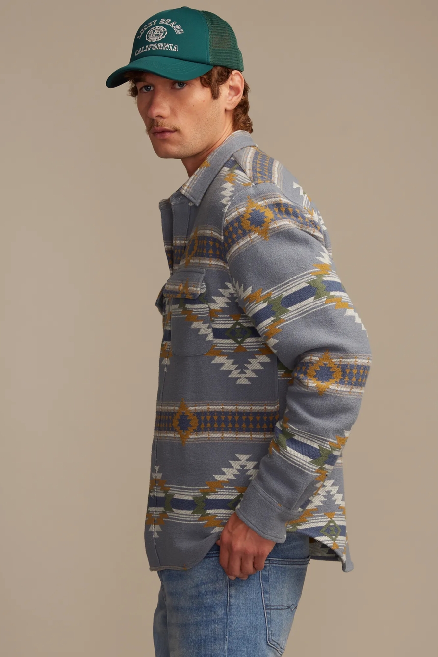 SOUTHWESTERN PRINT HUMBOLDT SHIRT, image 4