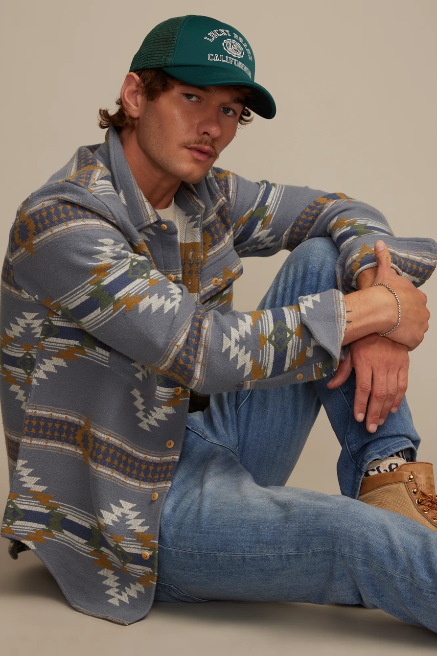 SOUTHWESTERN PRINT HUMBOLDT SHIRT, image 5