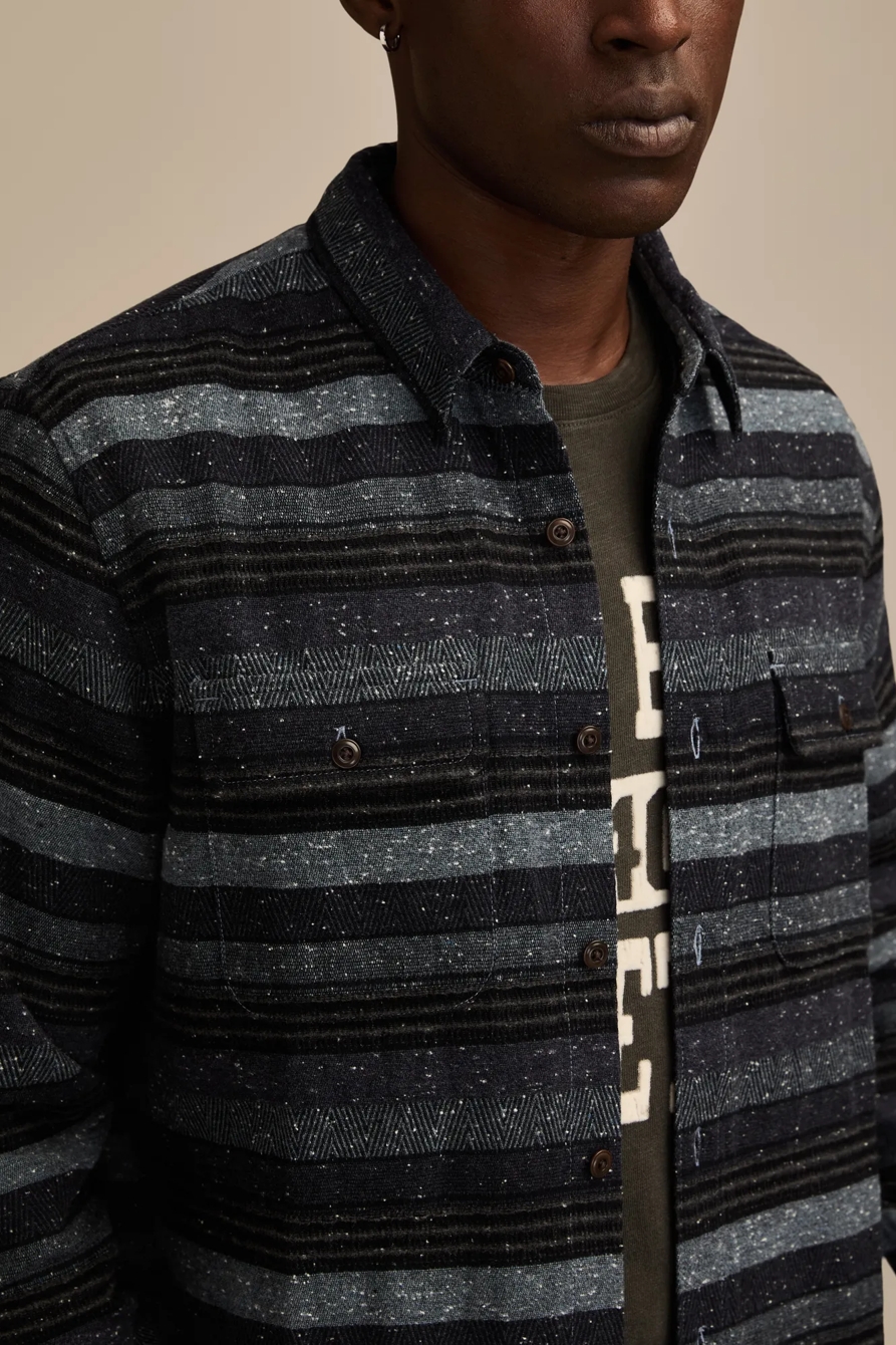 SNOW HEATHER FLANNEL SHIRT, image 2