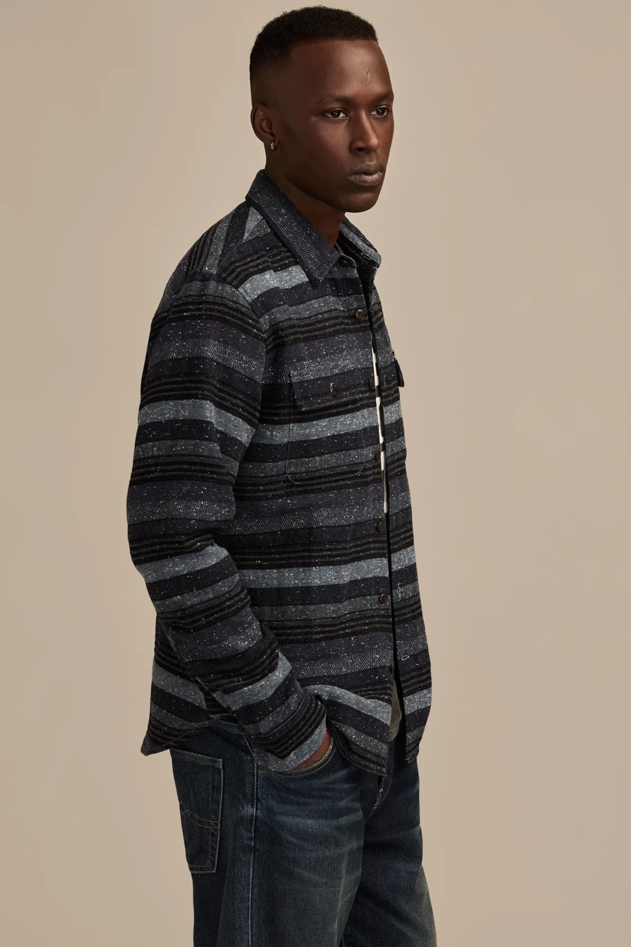 SNOW HEATHER FLANNEL SHIRT, image 4