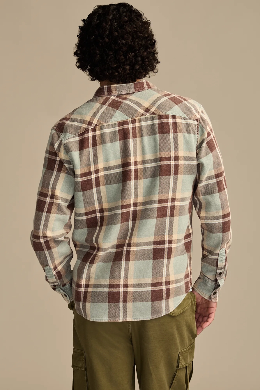 ACID WASH FLANNEL SHIRT, image 3