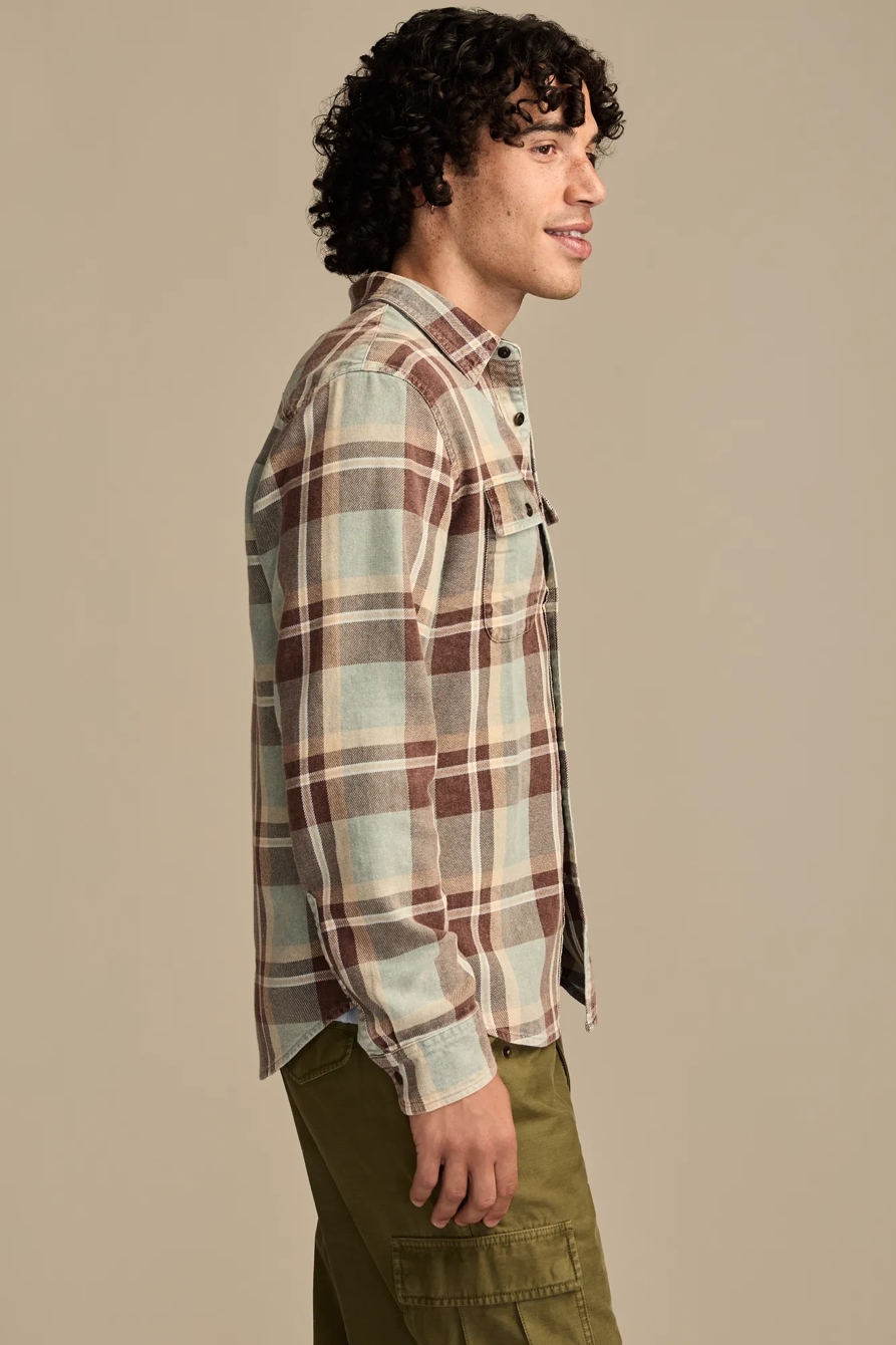 ACID WASH FLANNEL SHIRT, image 4