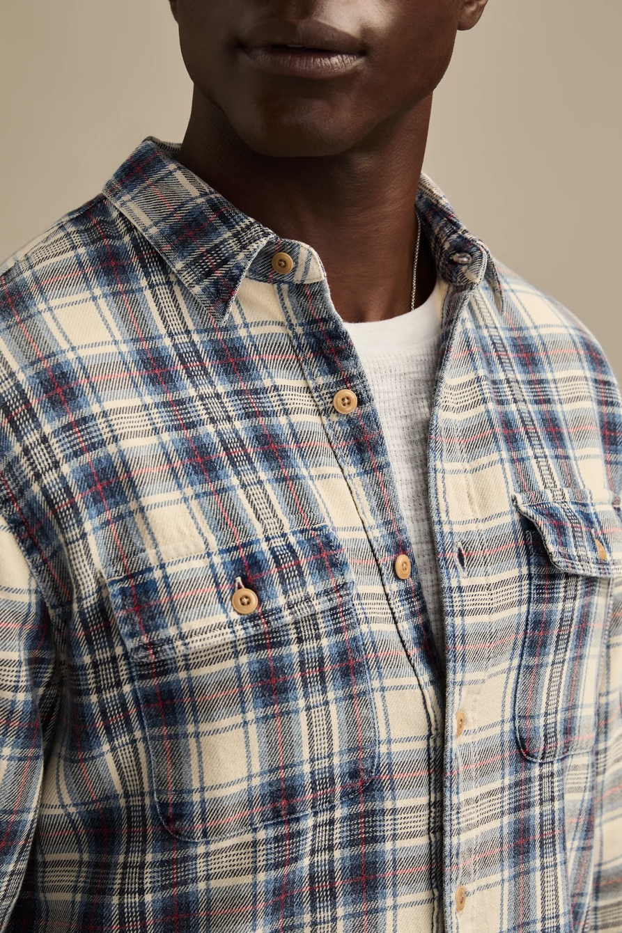 ACID WASH FLANNEL SHIRT, image 2