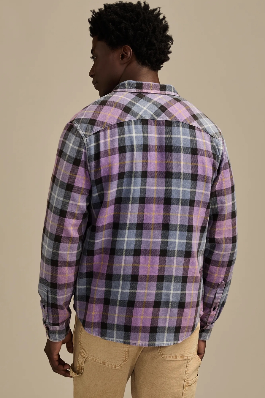 ACID WASH FLANNEL SHIRT, image 3