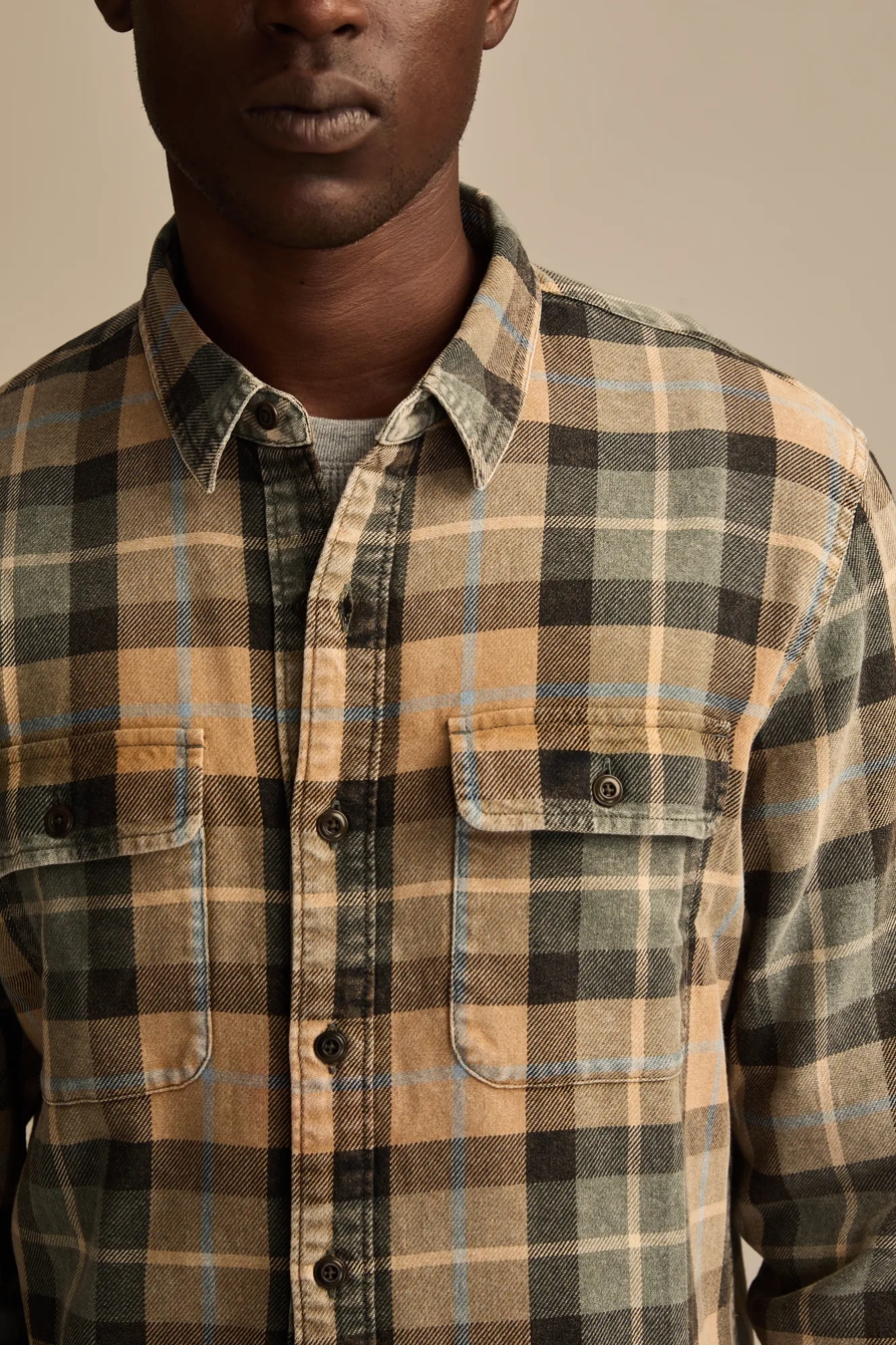 ACID WASH FLANNEL SHIRT, image 2