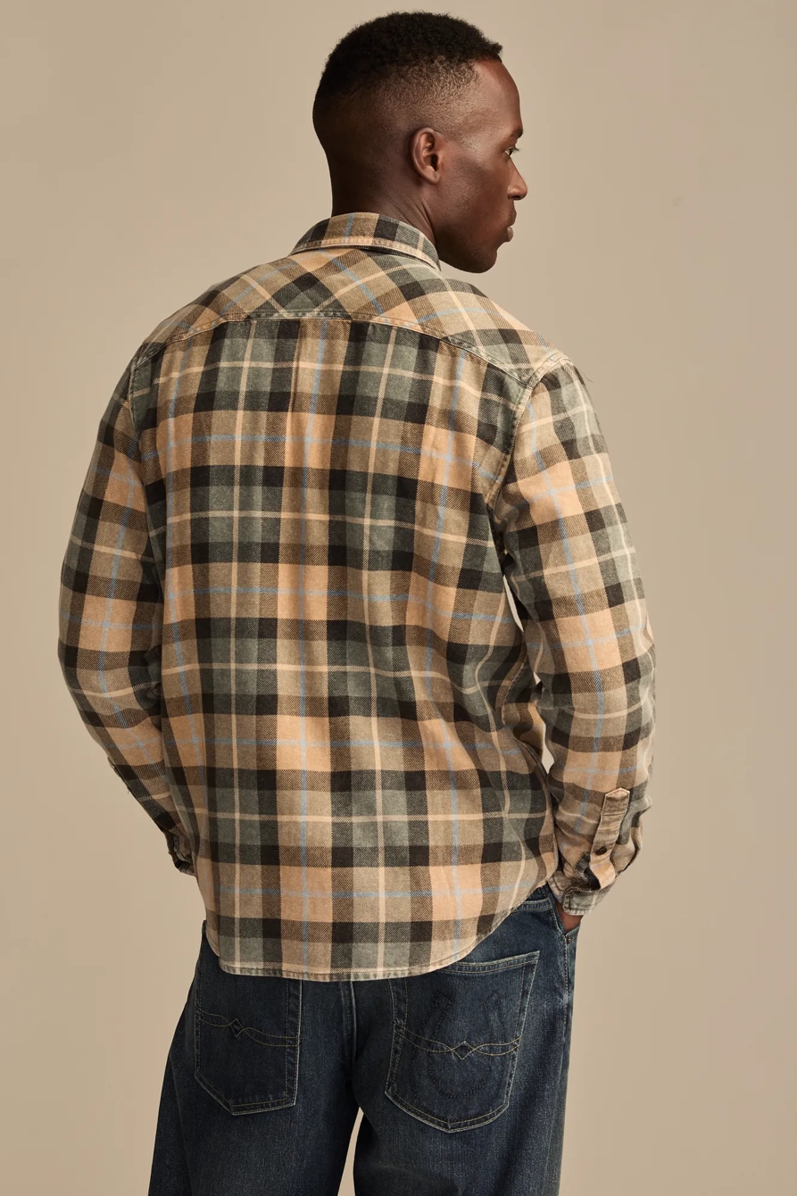 ACID WASH FLANNEL SHIRT, image 3