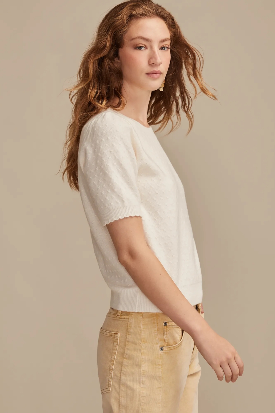 CLOUD SOFT PUFF SLEEVE SWEATER TEE, image 3