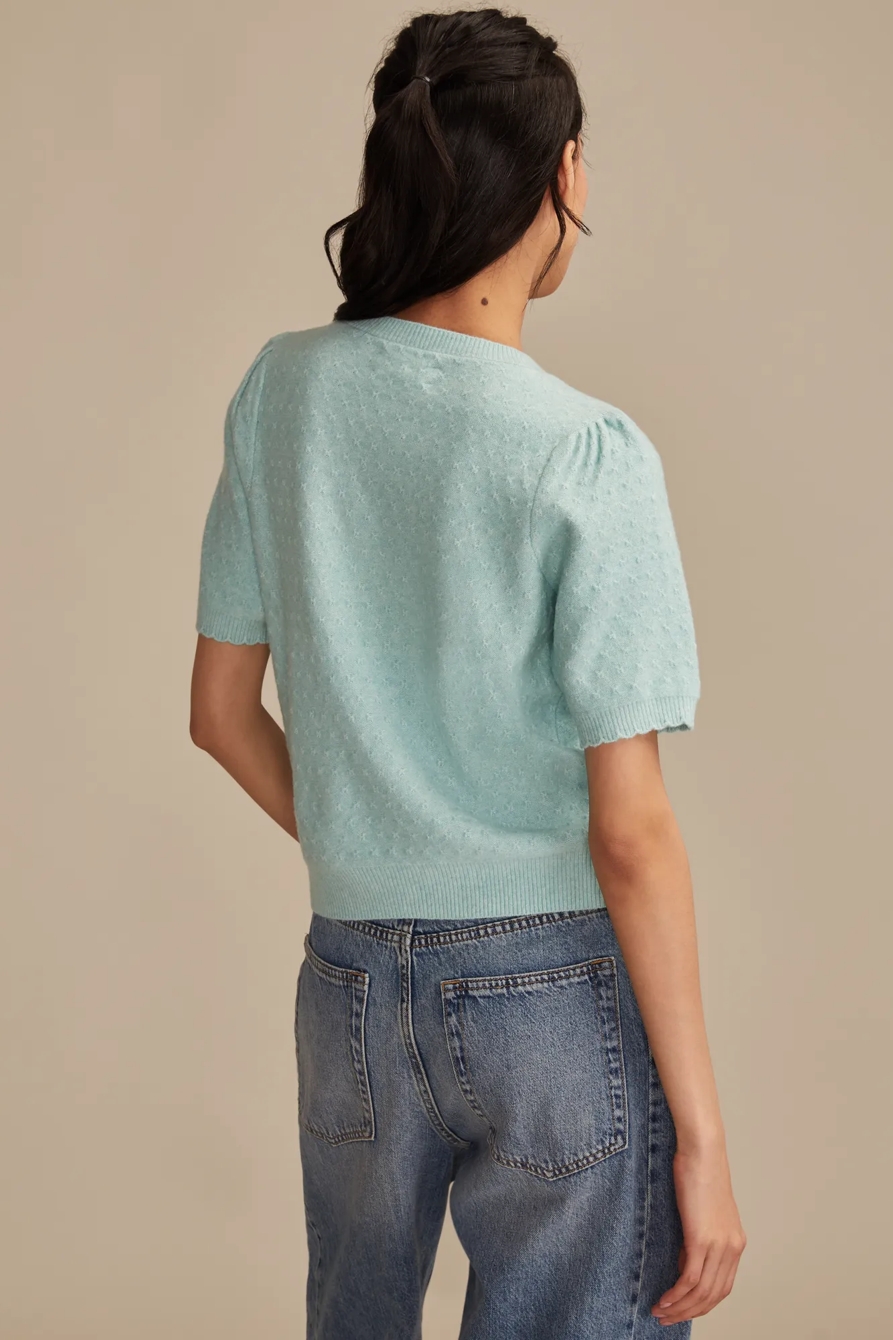 CLOUD SOFT PUFF SLEEVE SWEATER TEE, image 3