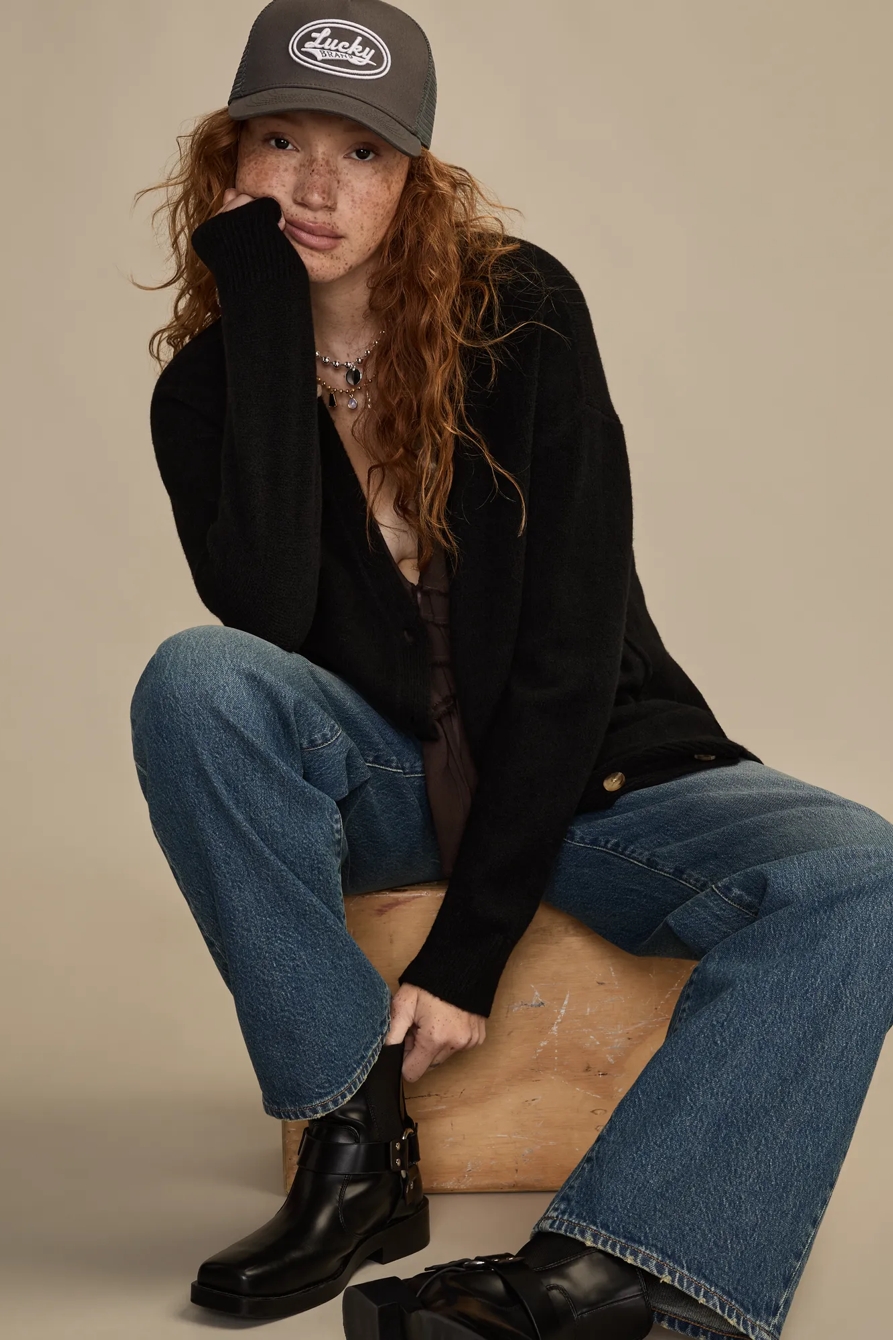SLOUCHY POCKET CARDIGAN, image 5