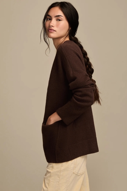 SLOUCHY POCKET CARDIGAN, image 4