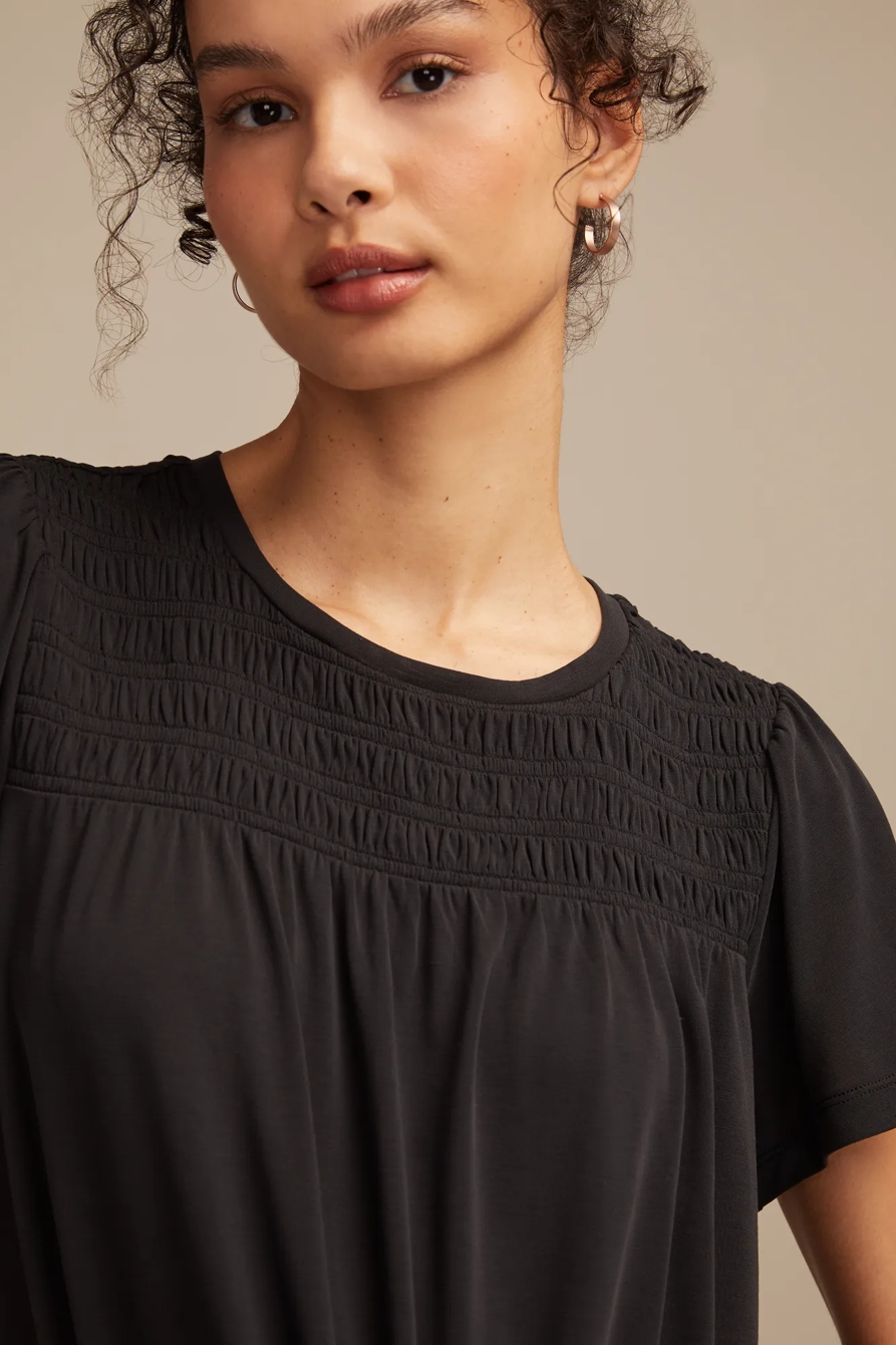 SMOCKED SANDWASH TOP, image 2