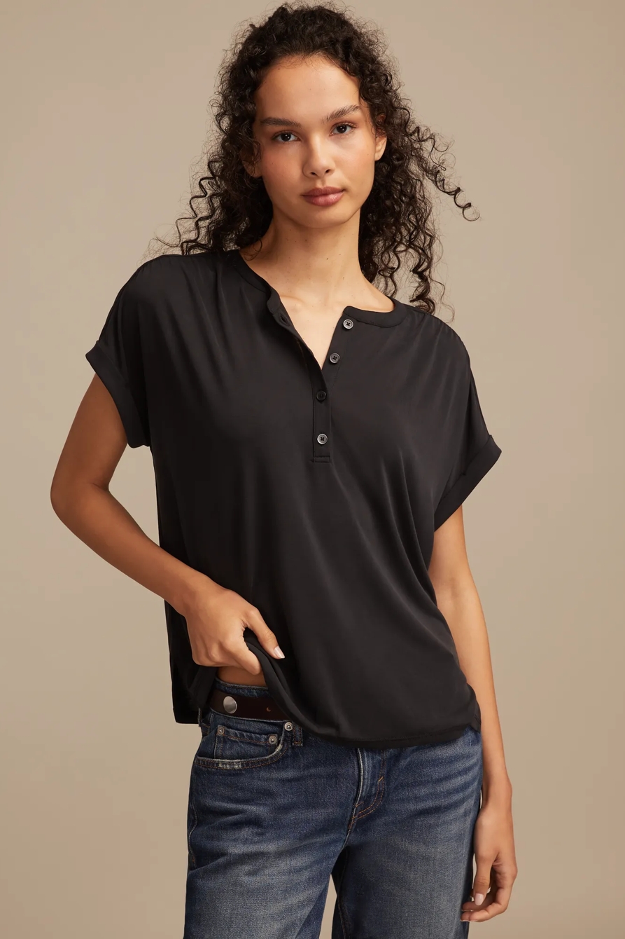 SANDWASH HENLEY BUTTON FRONT, image 2