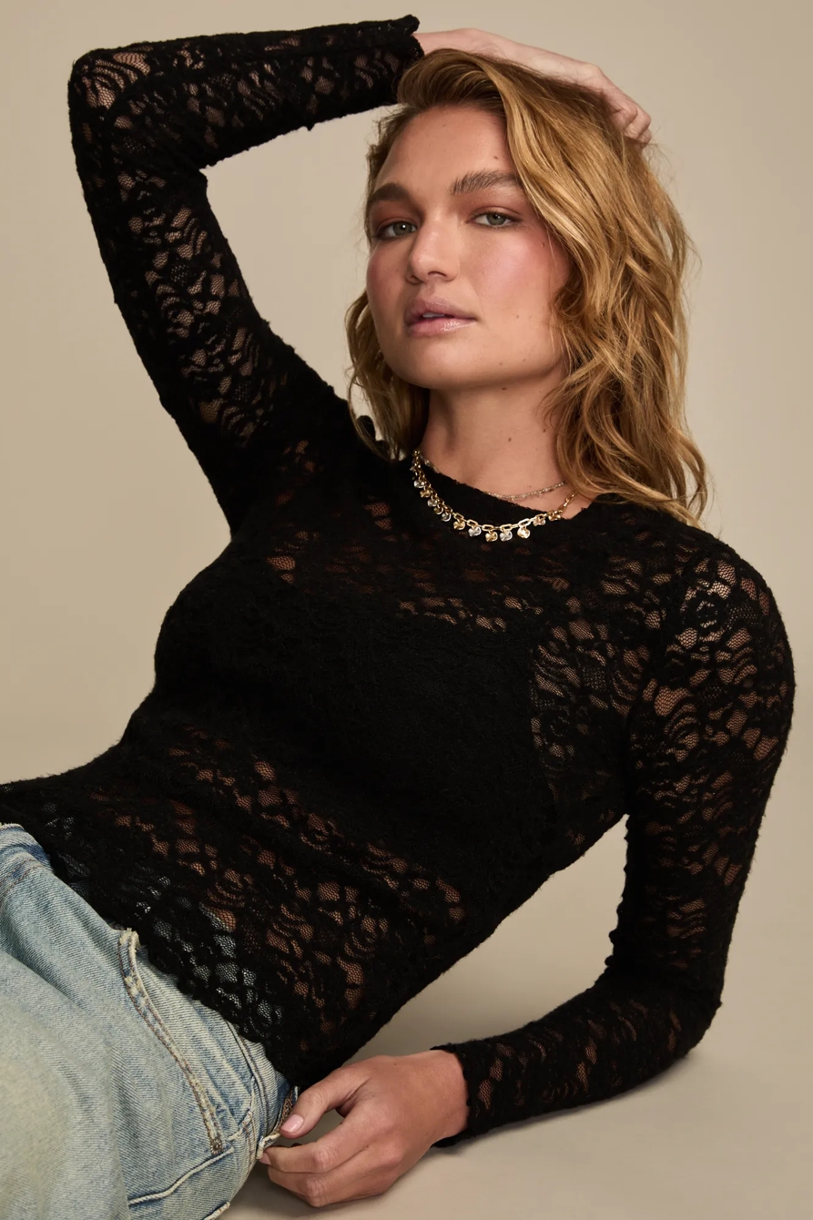 LACE LAYERING TOP, image 6