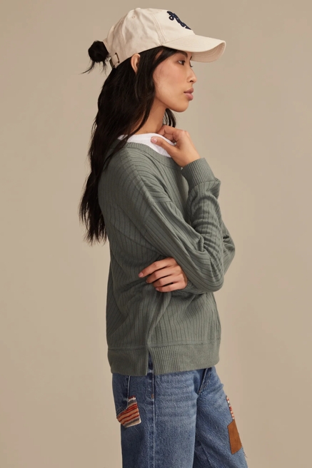 CLOUD LONG SLEEVE CREW TOP, image 4