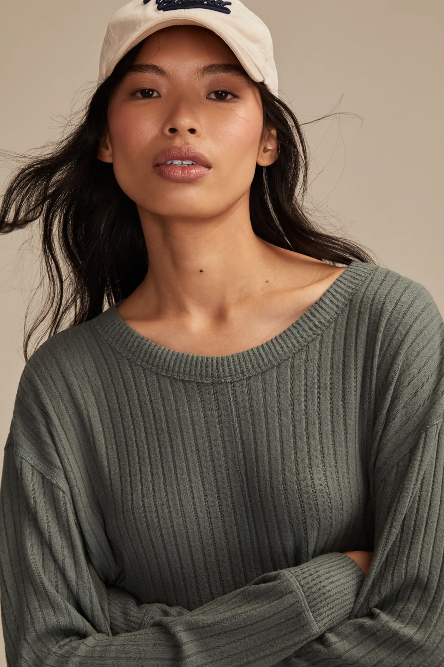 CLOUD LONG SLEEVE CREW TOP, image 5