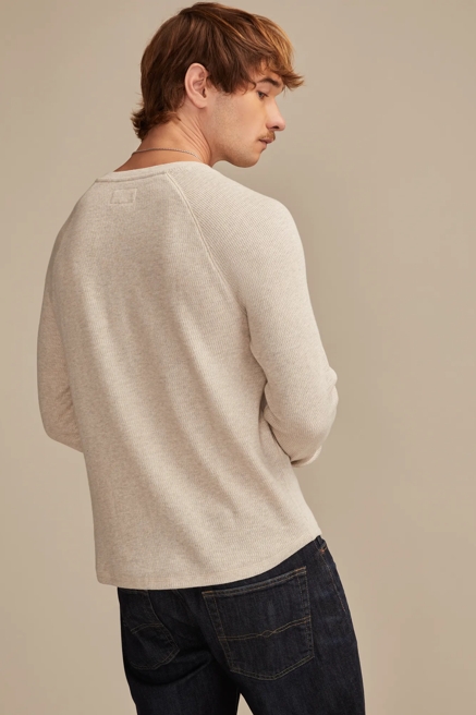 BIRDSEYE THERMAL HENLEY, image 3
