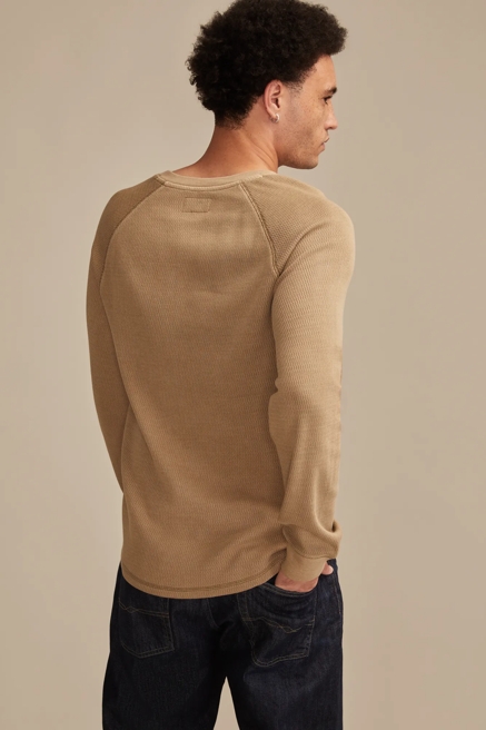 BIRDSEYE THERMAL HENLEY, image 3