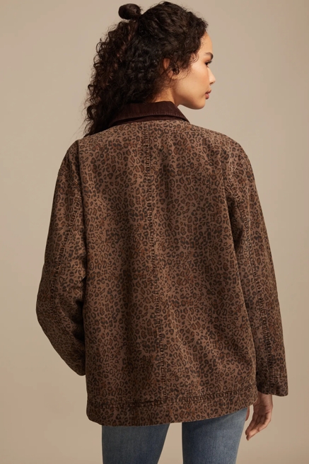 WASHED OVERSIZED CHORE JACKET, image 3