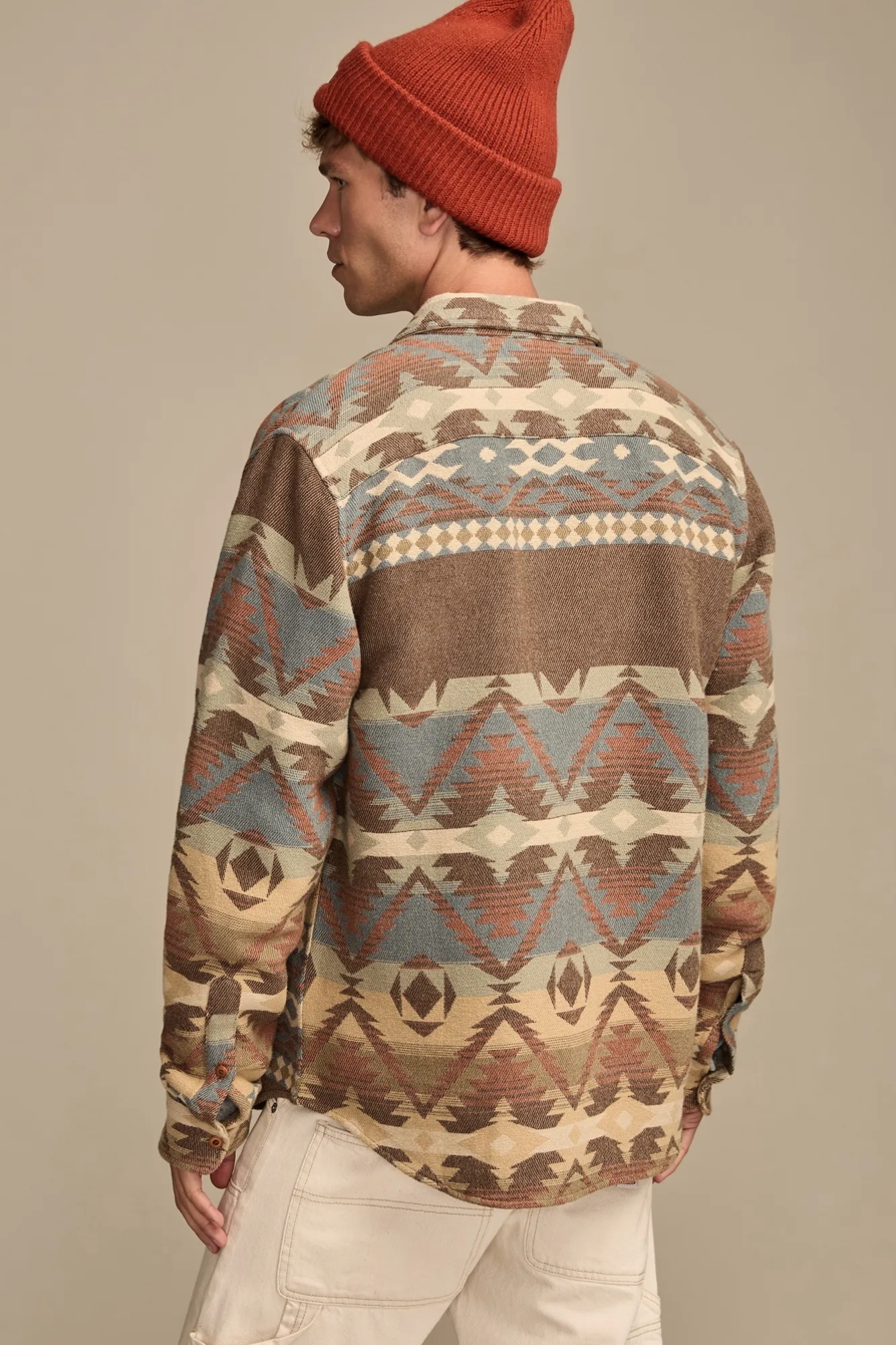 JACQUARD FLANNEL SHIRT, image 3