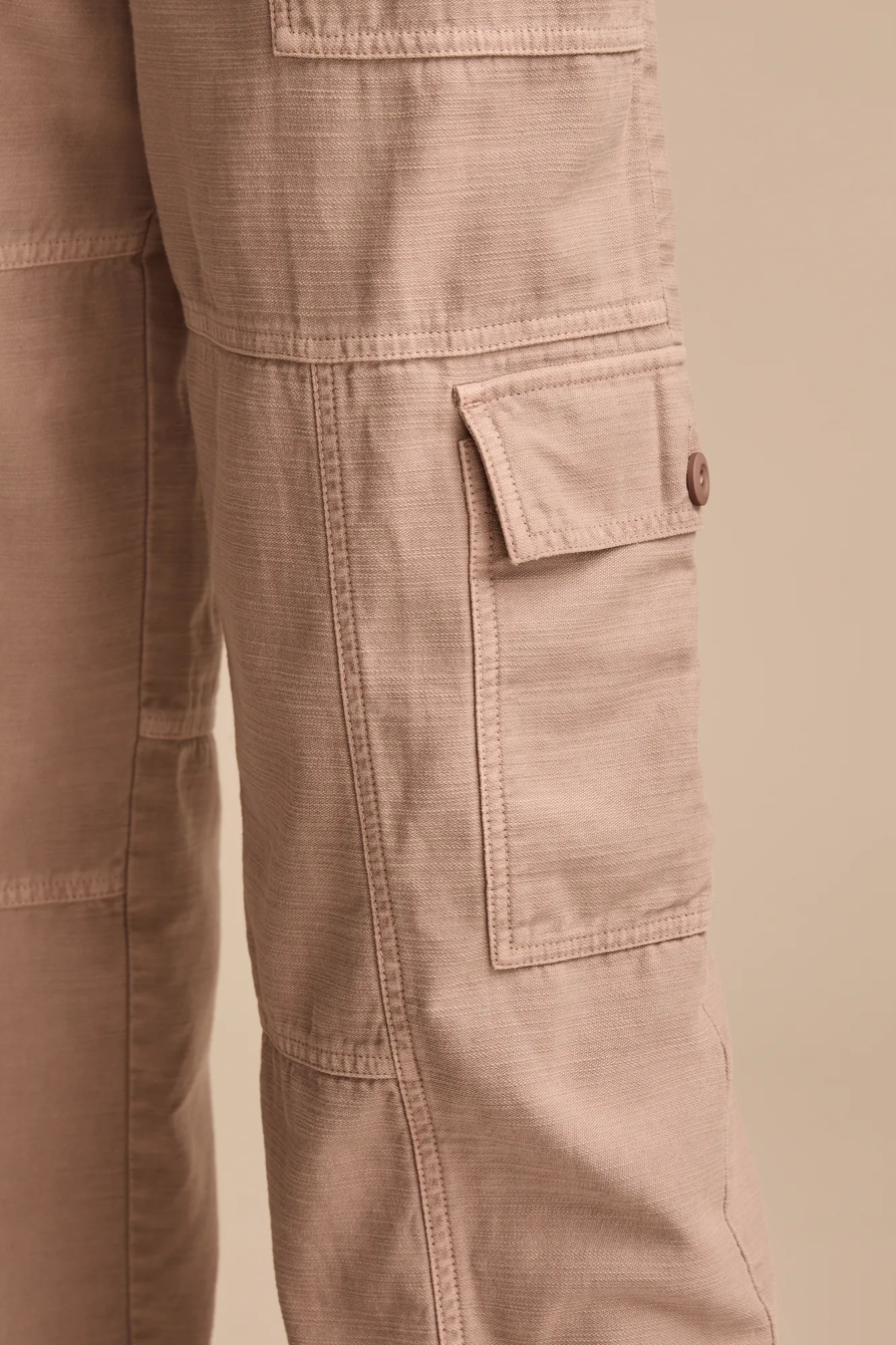 STRAIGHT LEG SLUB CARGO PANT, image 5