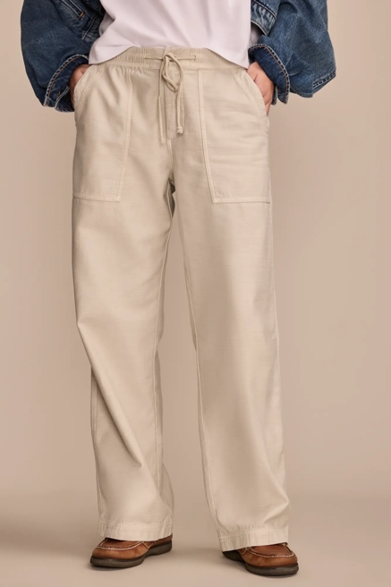 WIDE LEG RELAXED UTILITY PANT, image 2