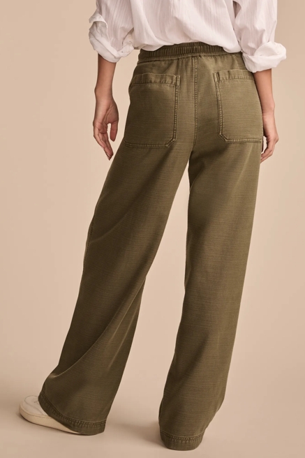 WIDE LEG RELAXED UTILITY PANT, image 3