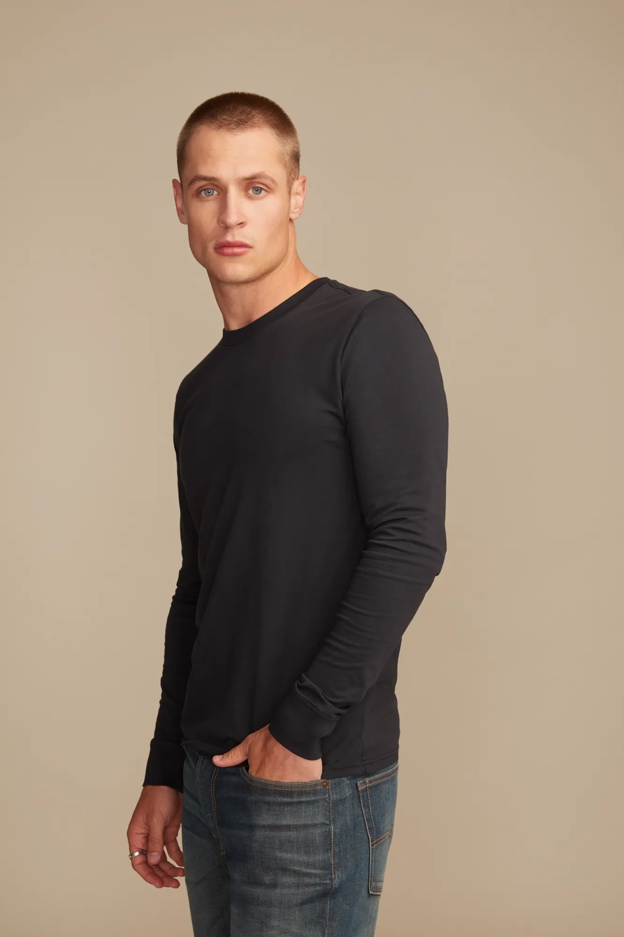 SUPIMA LONG SLEEVE CREW, image 5