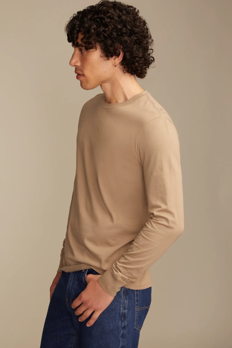 SUPIMA LONG SLEEVE CREW, image 4