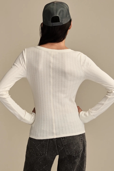 POINTELLE SNAP HENLEY, image 3