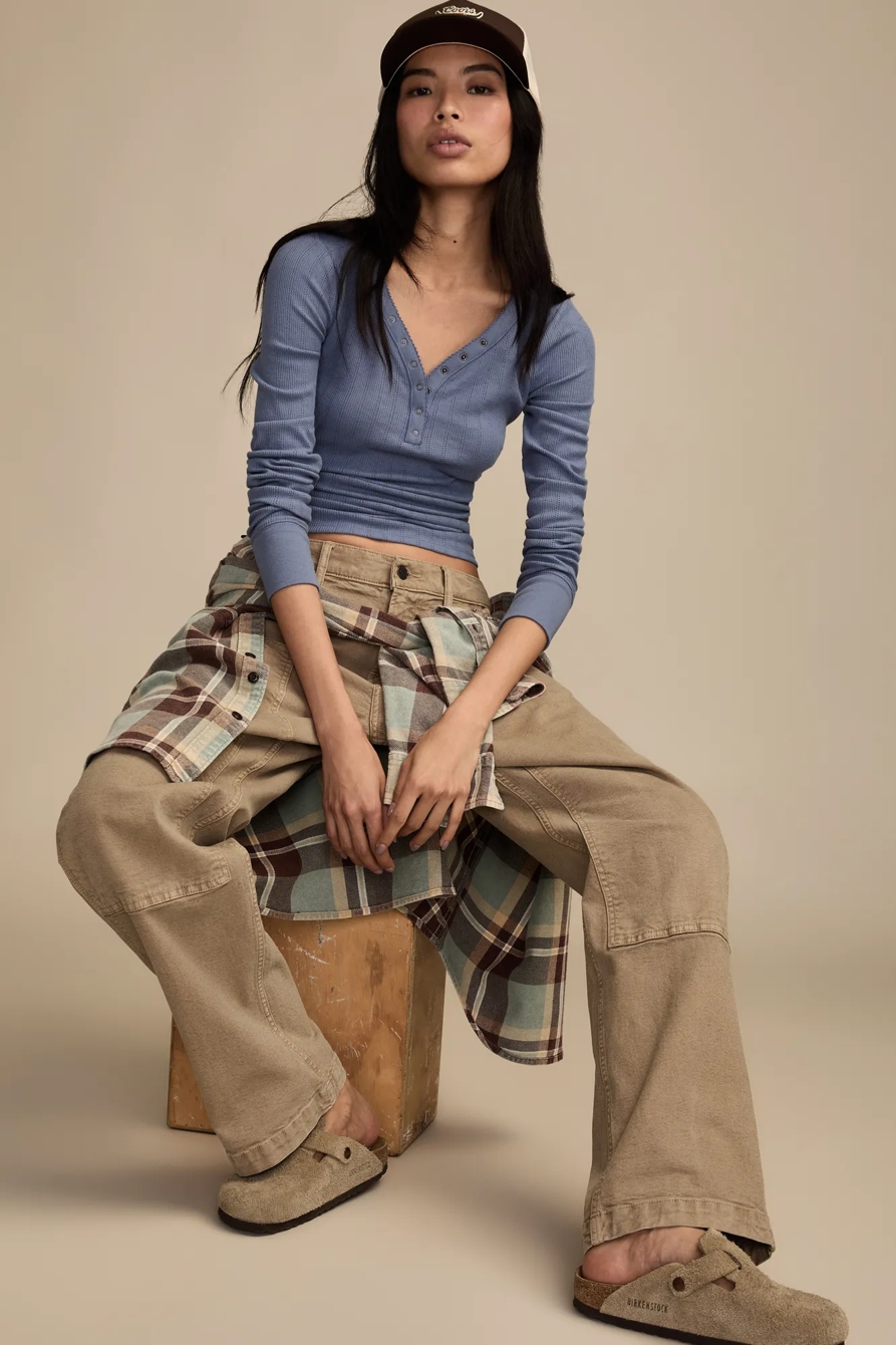POINTELLE SNAP HENLEY, image 5