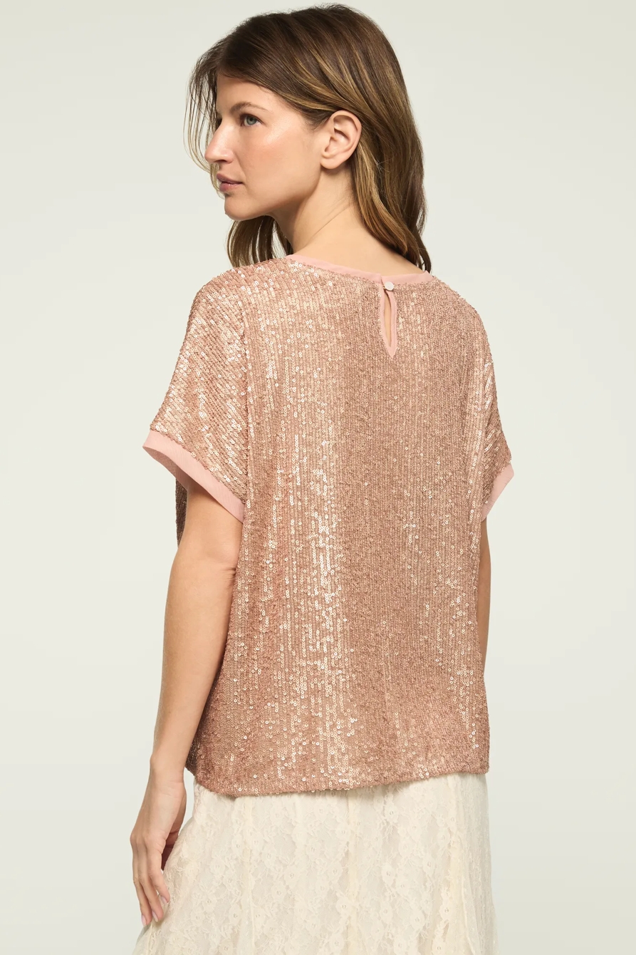 SEQUIN TEE, image 5