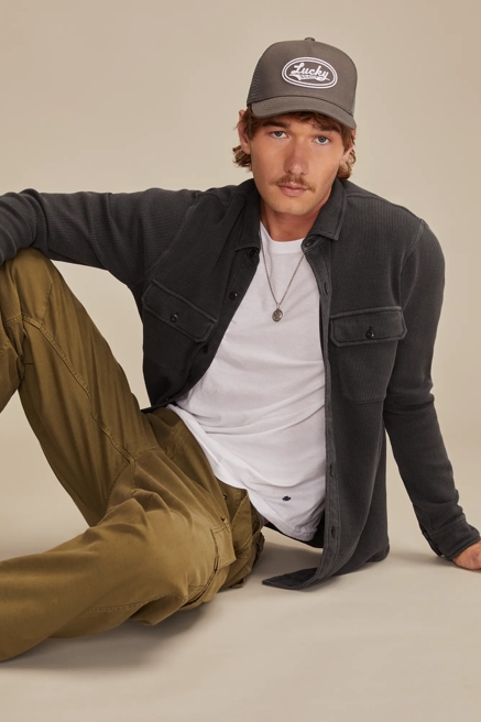 THERMAL BUTTON DOWN, image 1