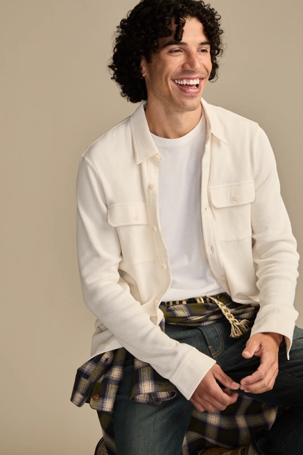 THERMAL BUTTON DOWN, image 1