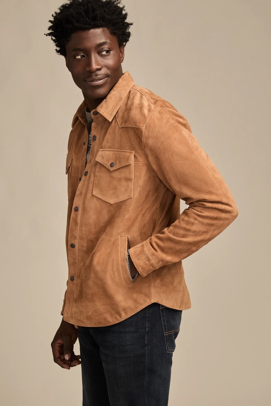 SUEDE WESTERN SHIRT, image 4