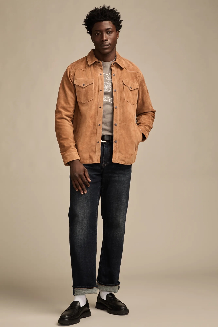 SUEDE WESTERN SHIRT, image 5