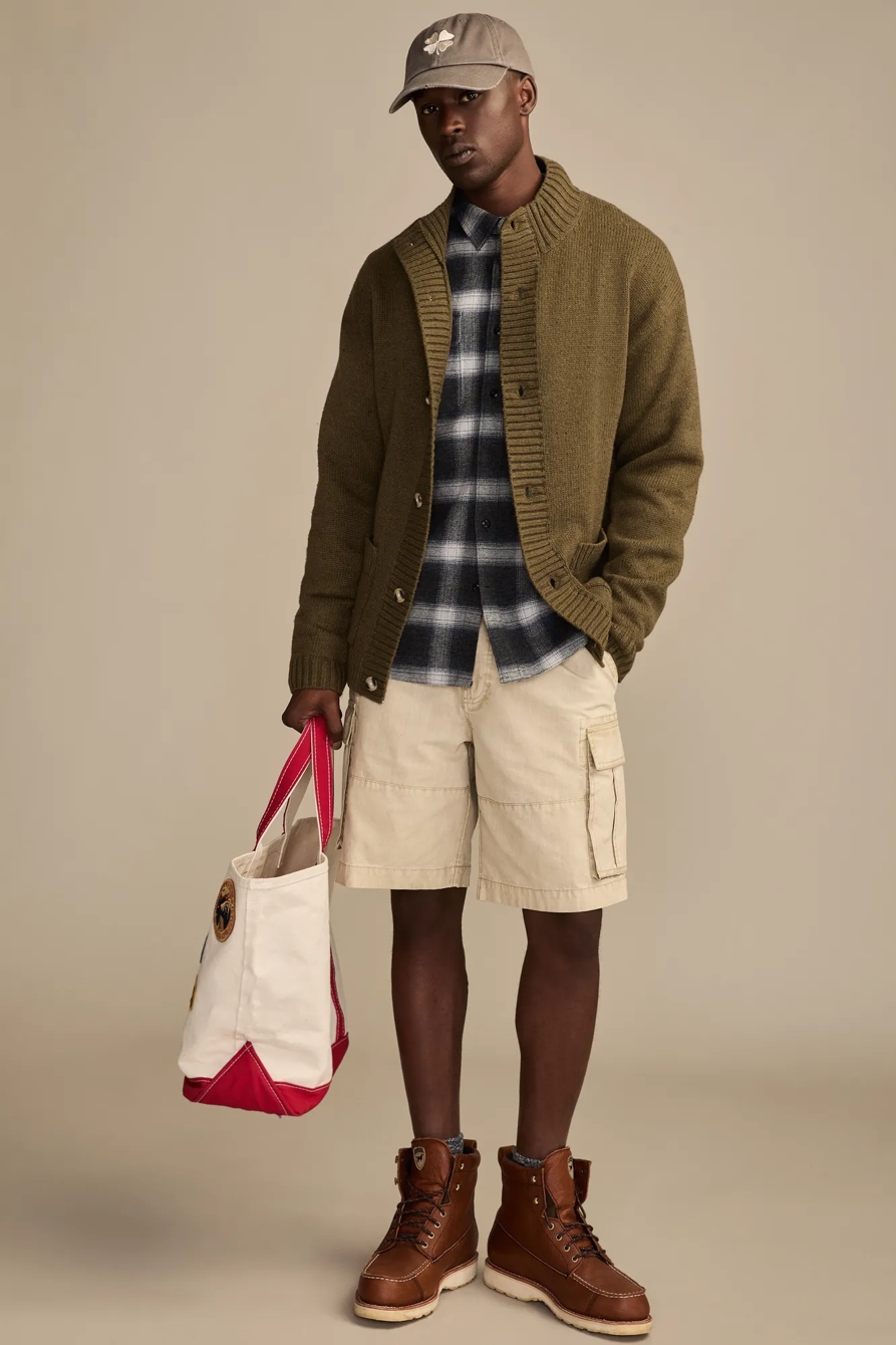 NEP BUTTON DOWN MOCK NECK CARDIGAN, image 5