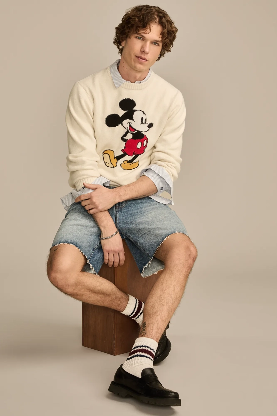 MICKEY & FRIENDS PULLOVER SWEATER