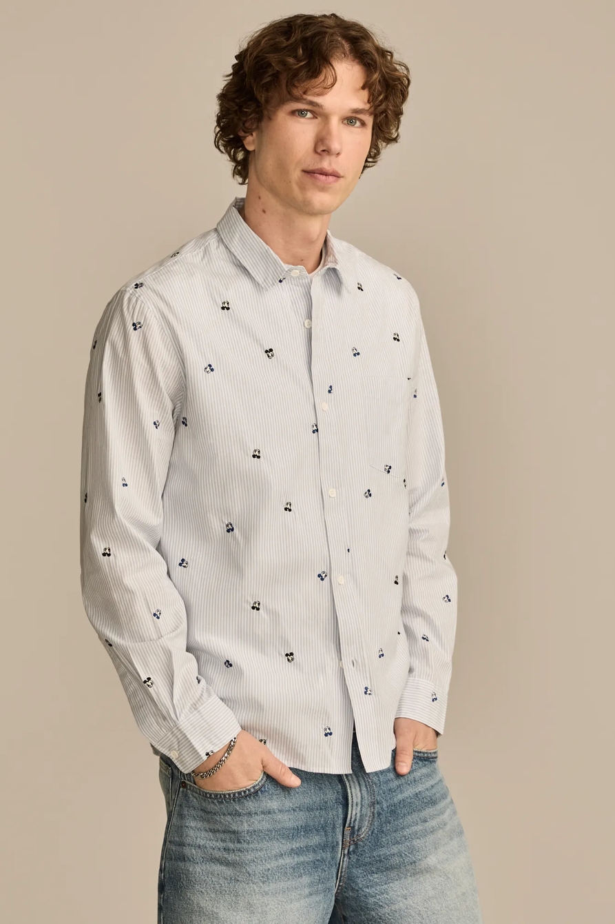 Mickey & Friends Embroidered Shirt, image 2