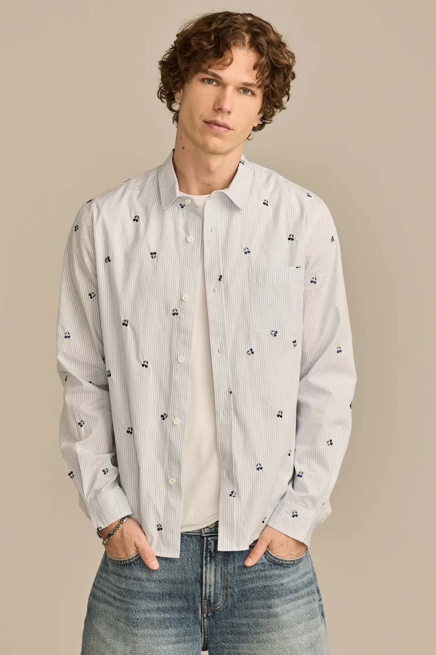 Mickey & Friends Embroidered Shirt, image 5