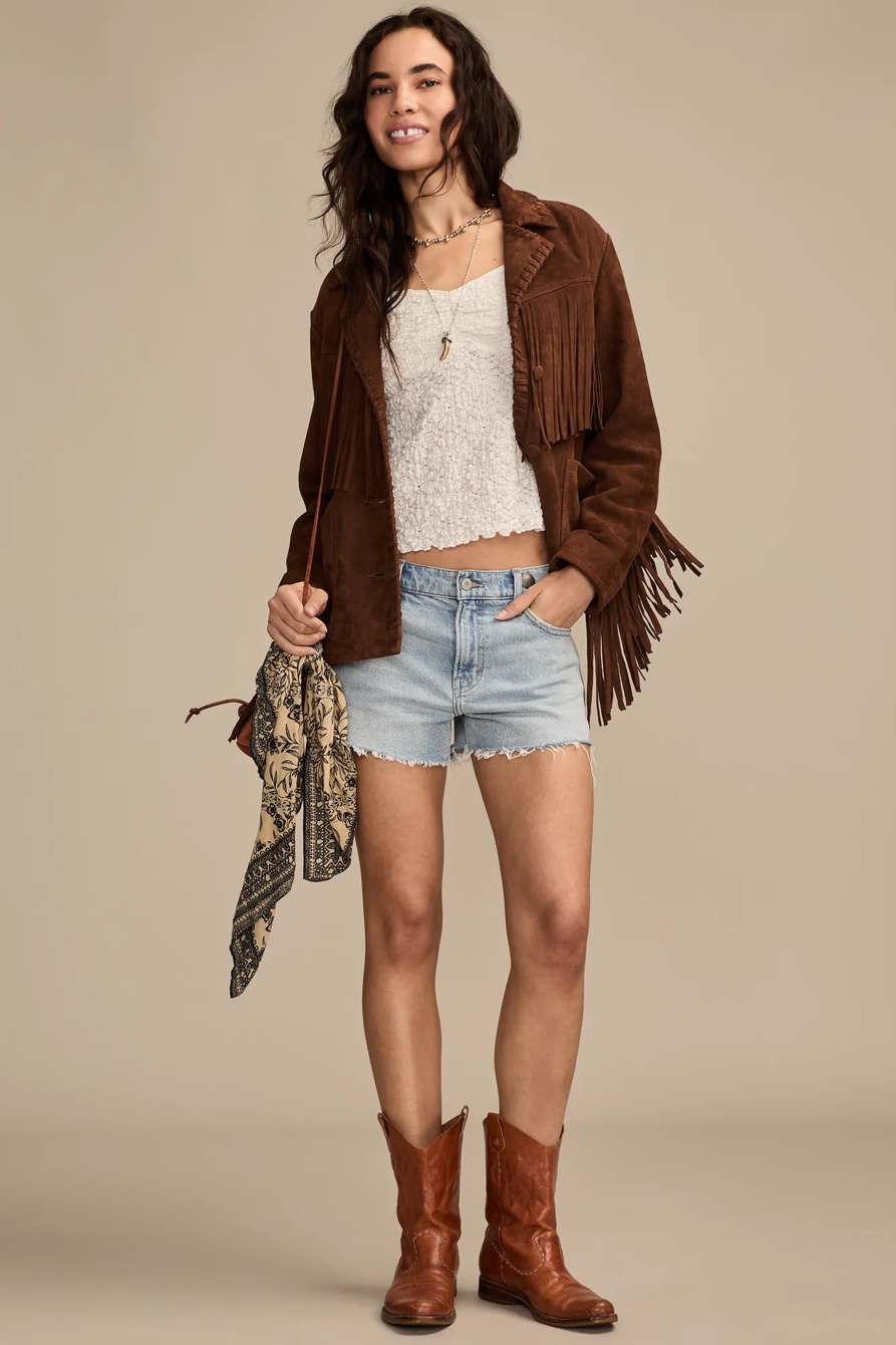 FESTIVAL FRINGED SUEDE JACKET, image 7