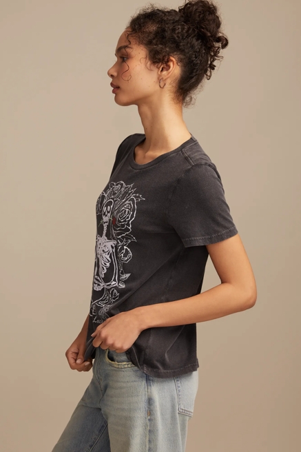 GUITAR SKULL CLASSIC CREW, image 4