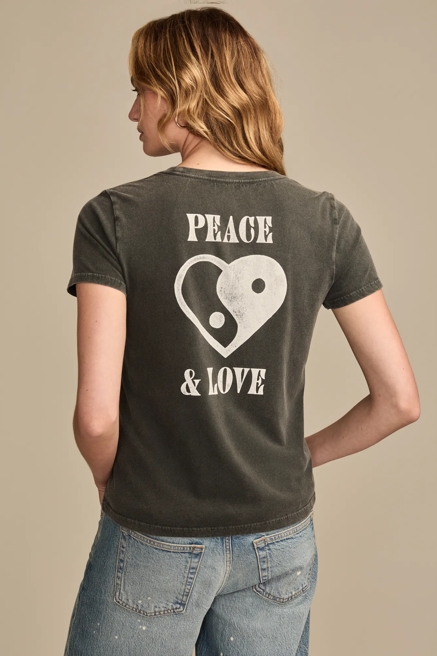 YING YANG HEART CLASSIC CREW, image 2