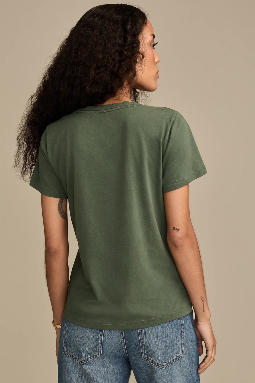 EMBROIDERY LOTUS CLASSIC CREW, image 3