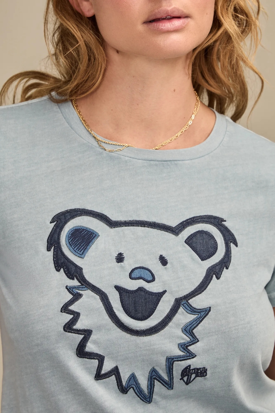 GRATEFUL DEAD DENIM BEAR HEAD, image 2