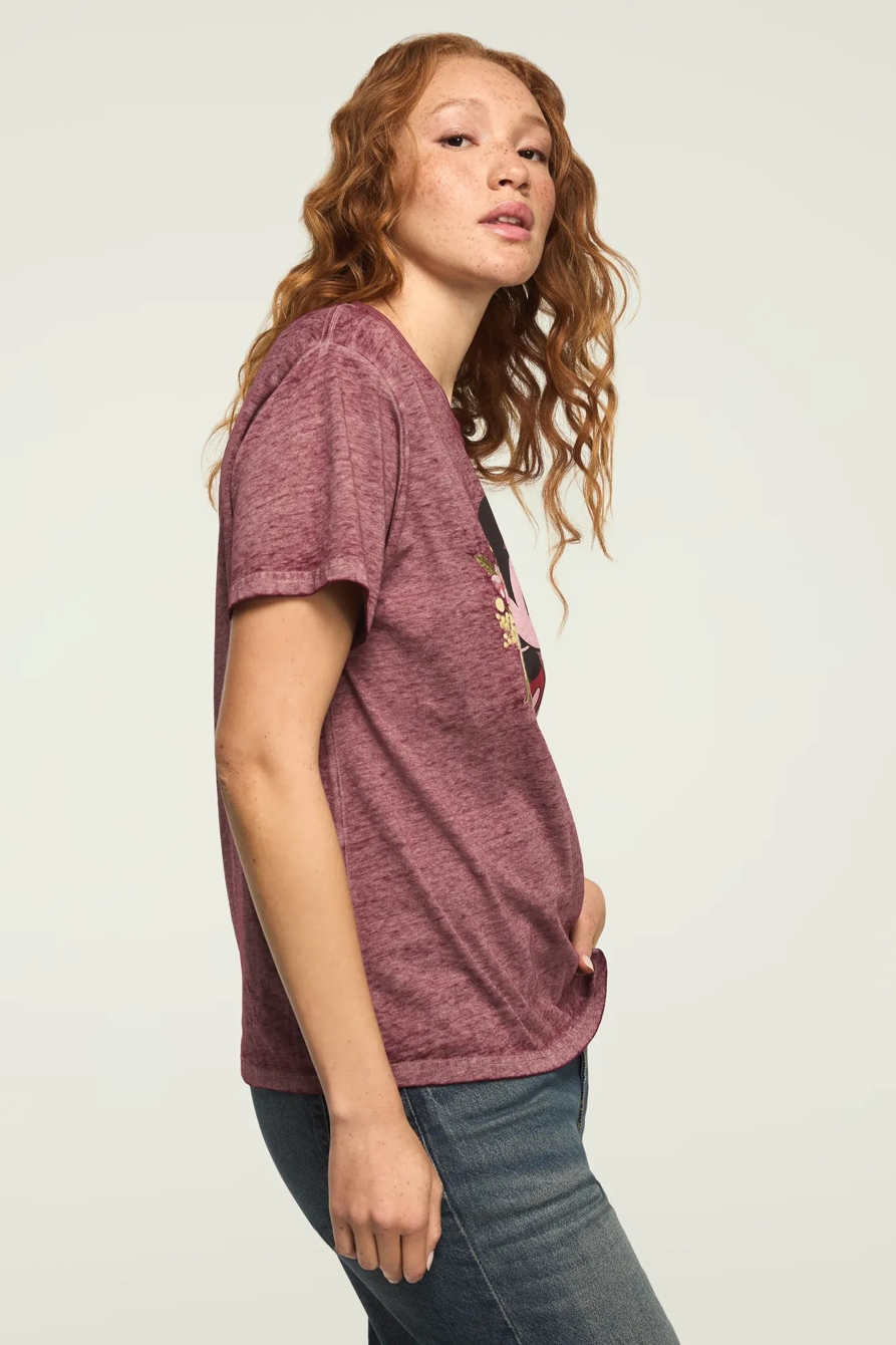 MICKEY FLOWERS BOYFRIEND TEE, image 4