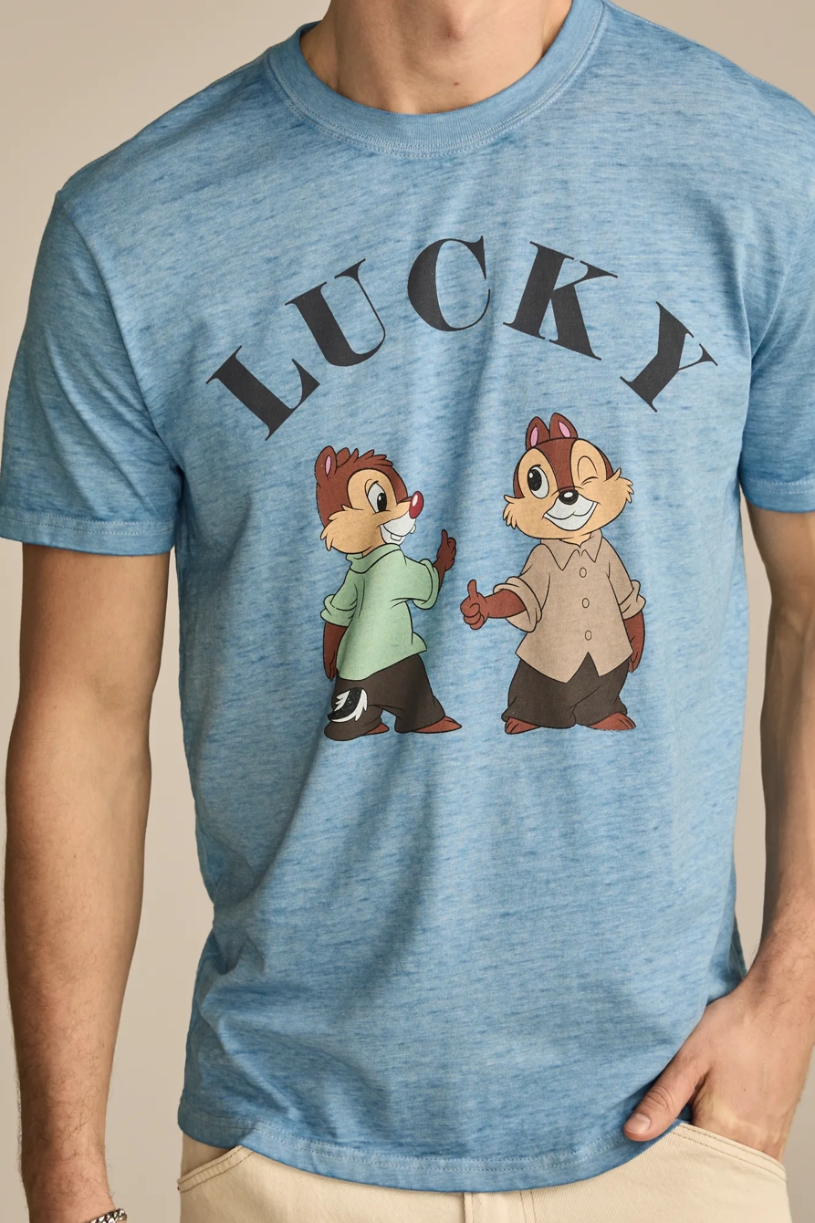 Mickey & Friends Lucky Chipmunks Tee, image 2