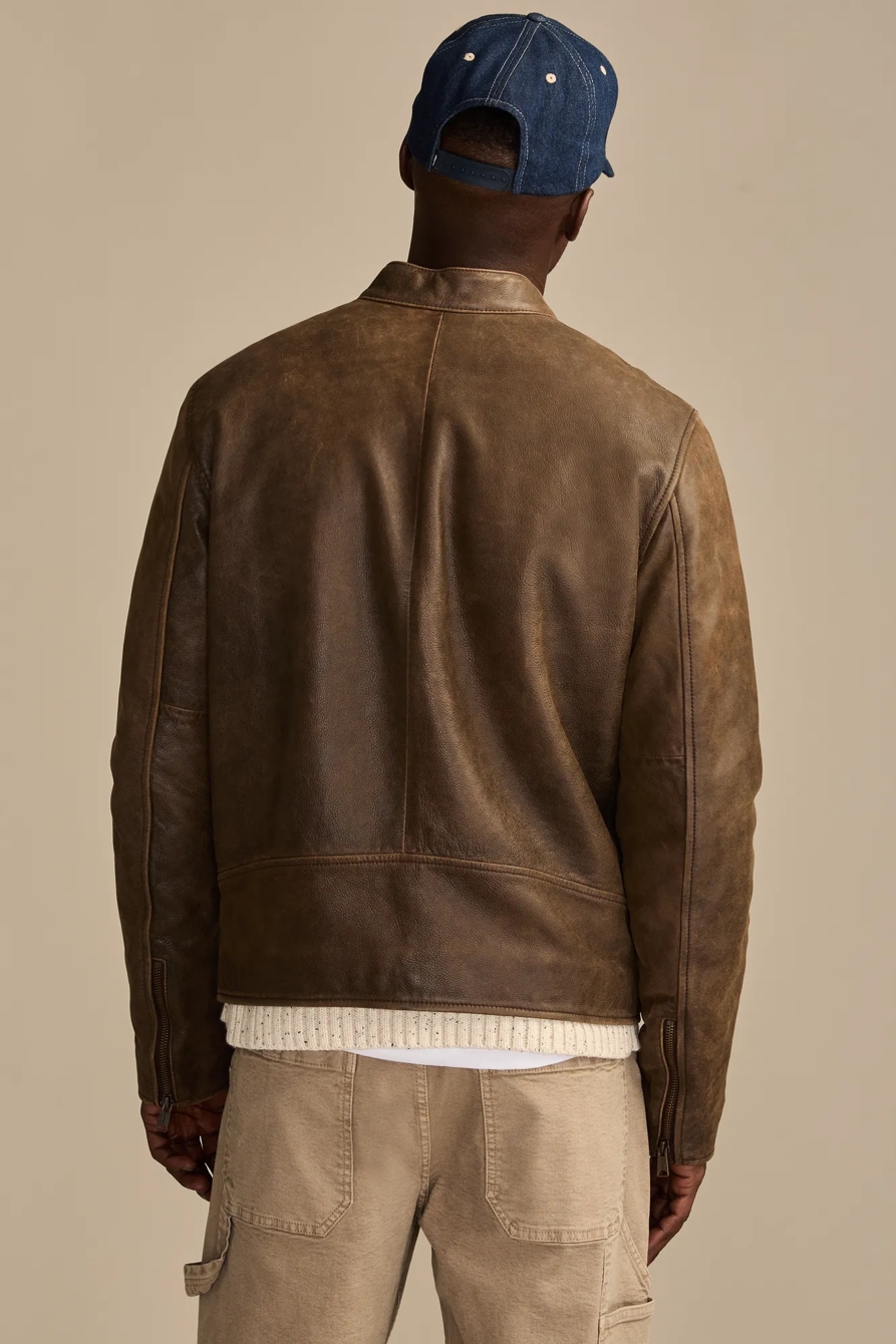 WASHED BROWN LEATHER BONNEVILLE, image 3