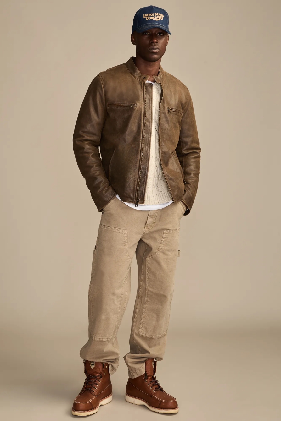 WASHED BROWN LEATHER BONNEVILLE, image 5