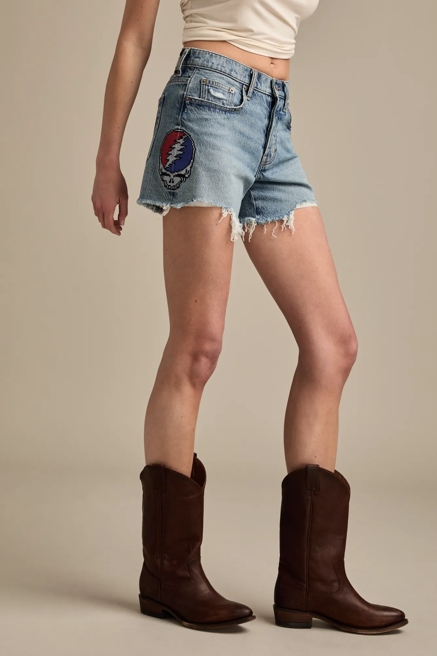 GRATEFUL DEAD 90S MIDI SHORT, image 4